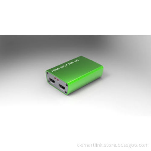 HDMI Splitter, 1x2, V1.4, Supports Resolution of 2 x 4K,with HDCP